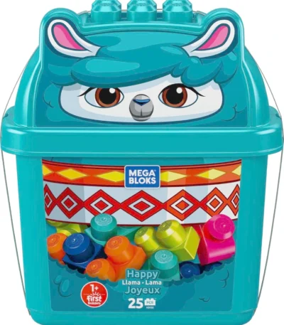 Cubo de Bloques · Animalito Llama – Mega Bloks
