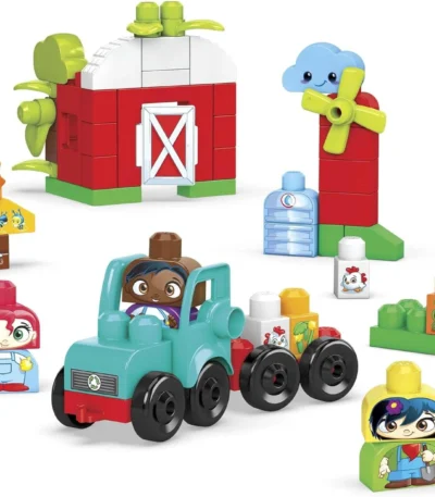 ?? Mega Bloks Green Town – Fisher-Price Juego de construcción sostenible para bebés +1 año