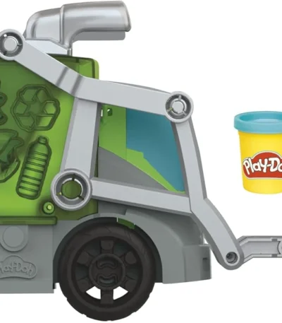 🚛🎨 Camión de Basura Play-Doh – Hasbro Juego de Manualidades y Reciclaje para Niños. Set creativo con moldes, plastilina y funciones reales
