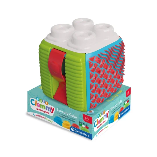 Cubo de Actividades Sensorial Soft Clemmy de Clementoni