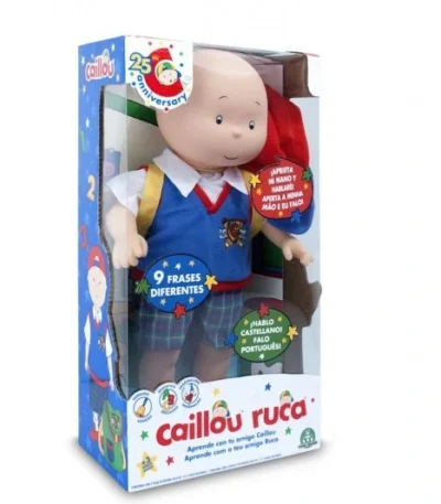 ?? Muñeco Interactivo Caillou – Giochi Preziosi Aprende y juega con tu personaje favorito