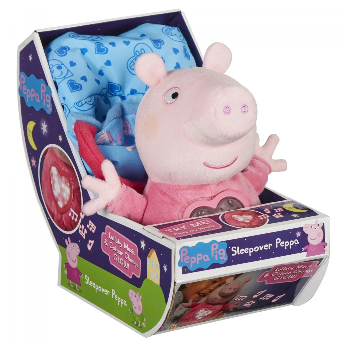 Peluche Fiesta de Pijamas Peppa Pig - Bandai