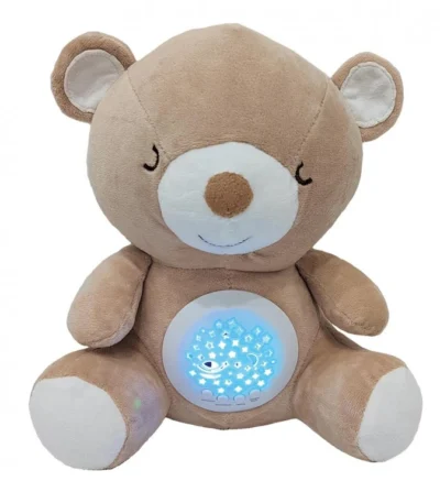 Oso Proyector con Luz y Sonido – Tachán Luz mágica y melodías relajantes para dulces sueños