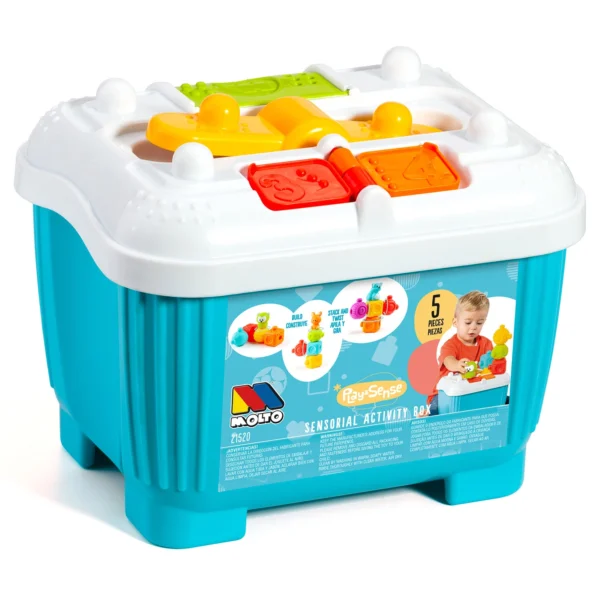 Caja Activity 5 Figuras – Molto Juguete sensorial y educativo para bebés
