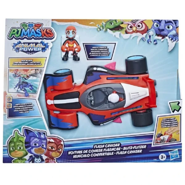 Vehículo transformable Animal Power – PJ Masks - Hasbro