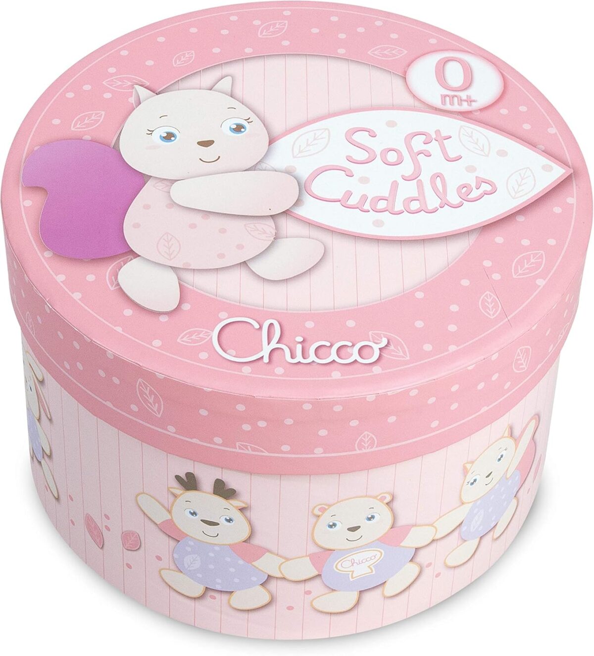 Carrillón Musical Rosa – Chicco Peluche musical con melodía de cuna para bebés