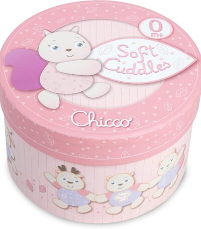 Carrillón Musical Rosa – Chicco Peluche musical con melodía de cuna para bebés