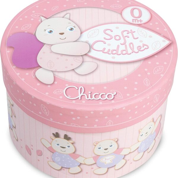 Carrillón Musical Rosa – Chicco Peluche musical con melodía de cuna para bebés
