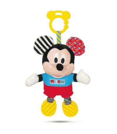 Peluche Baby Mickey Texturas - Clementoni | Juguete sensorial para bebés