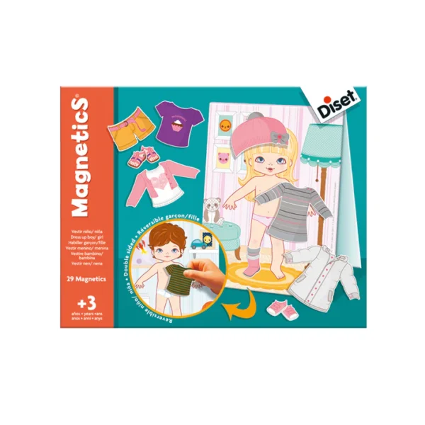 Magnetics - Vestir al Niño/a - Diset