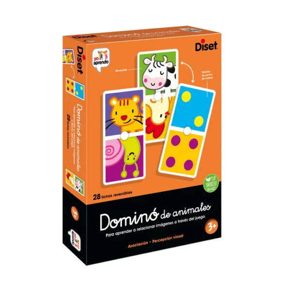 Dominó de Animales - Yo Aprendo - Diset