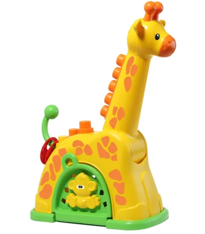 Jirafa Actividades con Bloques – Molto Centro de juego musical con bloques para bebés