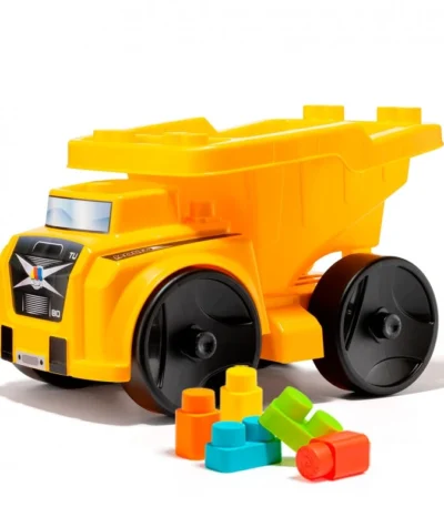 Camión Volquete con 20 Bloques – Moltó Juguete de construcción y transporte para niños