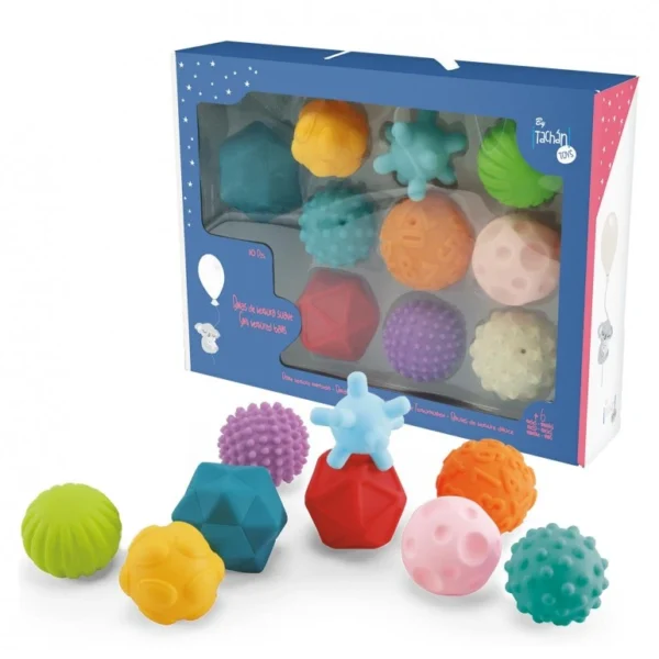 Set de 10 Pelotas Sensoriales - Tachán