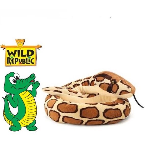 Peluche - Serpiente Piton  de Birmania 130 cm