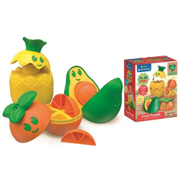 Set de Frutas Monta y Aprende - Baby Clementoni