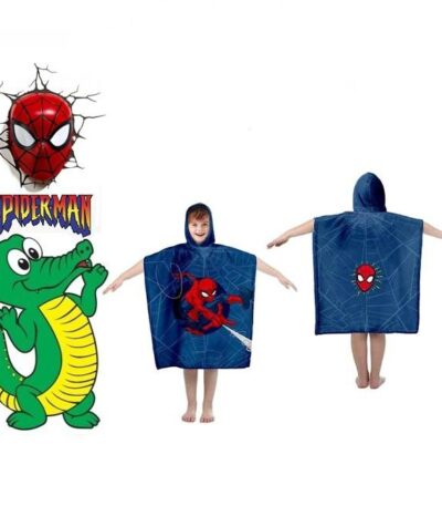 Spiderman - Poncho de Playa | Algodón