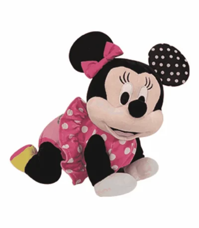 Baby Minnie Gatea Conmigo - Clementoni | Peluche interactivo gateador para bebés