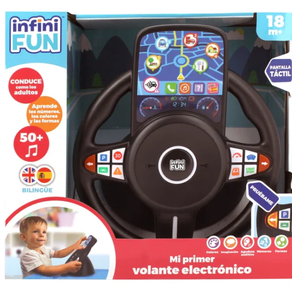 Mi Primer Volante Electrónico - Infini Fun