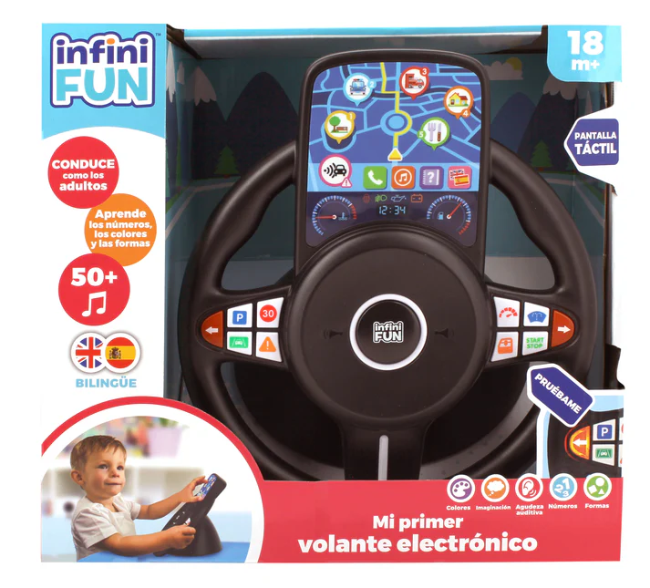Mi Primer Volante Electrónico - Infini Fun