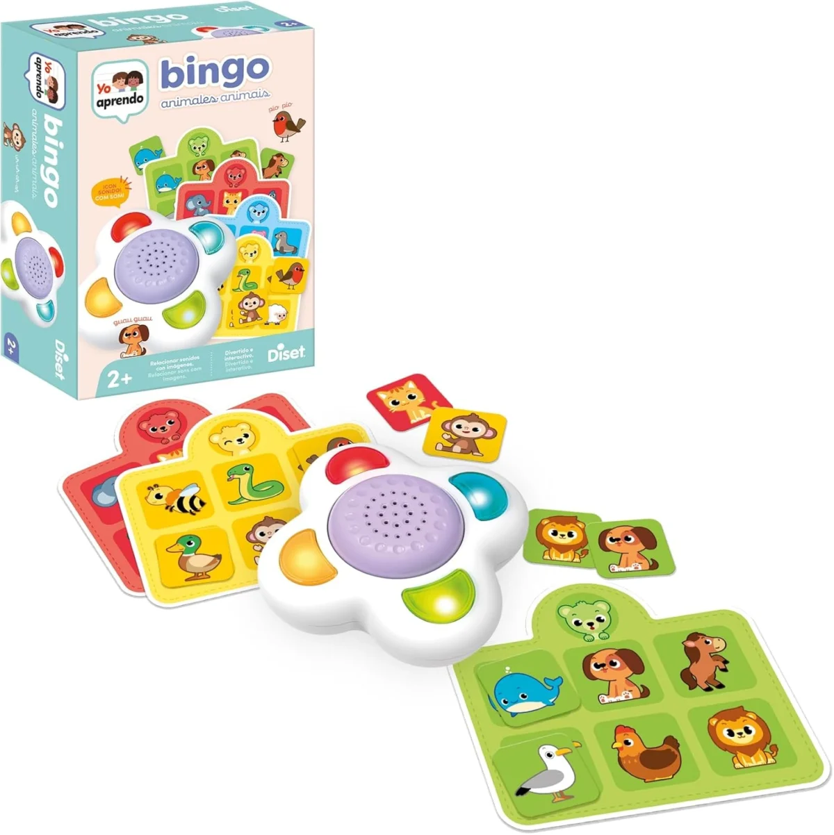 Bingo de Animales - Yo Aprendo - Diset