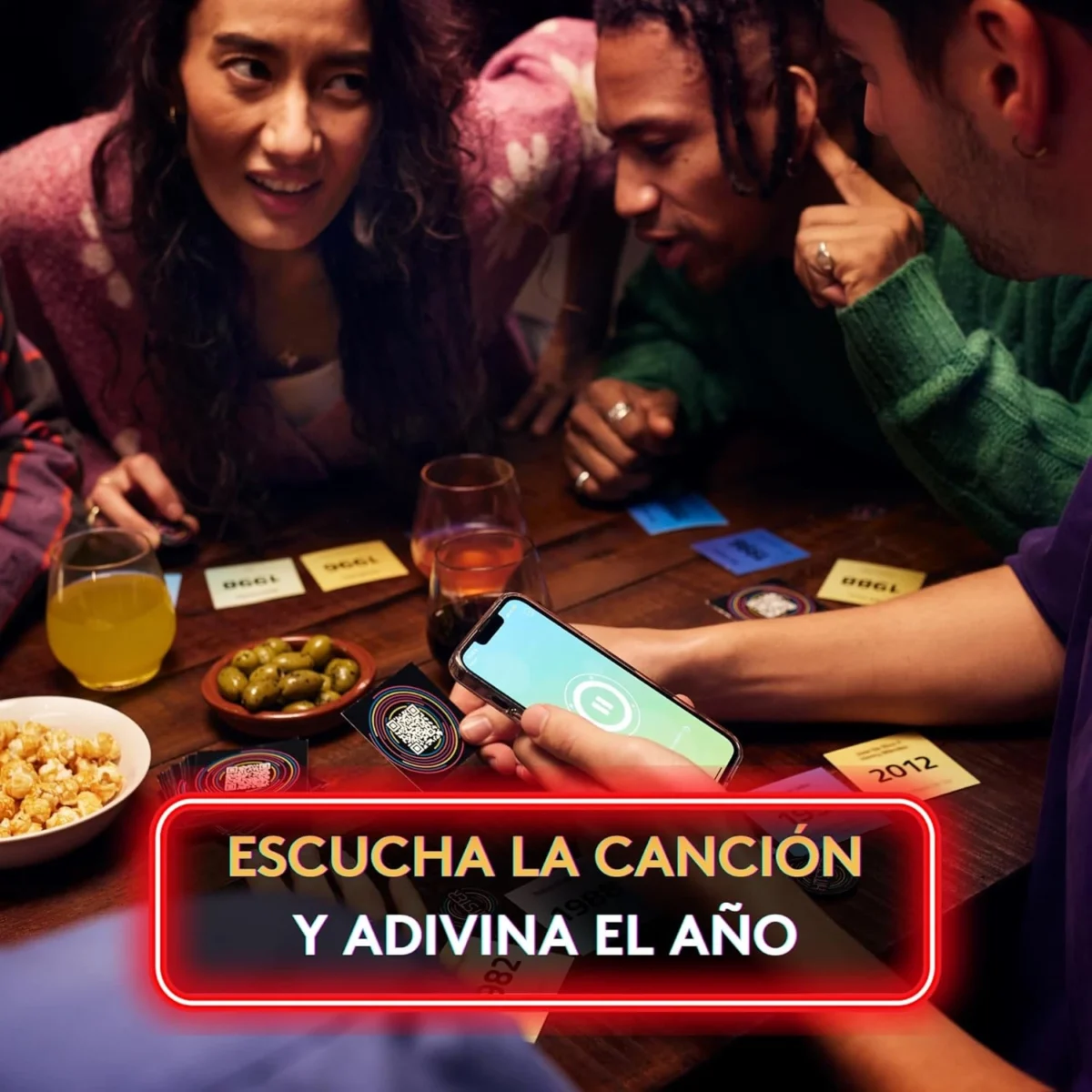 Juego de Cartas Musical - Hitster 100% en Español - Jumbo Diset