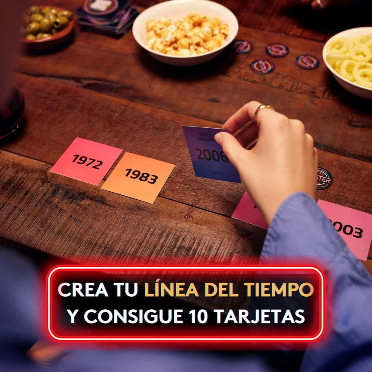 Juego de Cartas Musical - Hitster 100% en Español - Jumbo Diset
