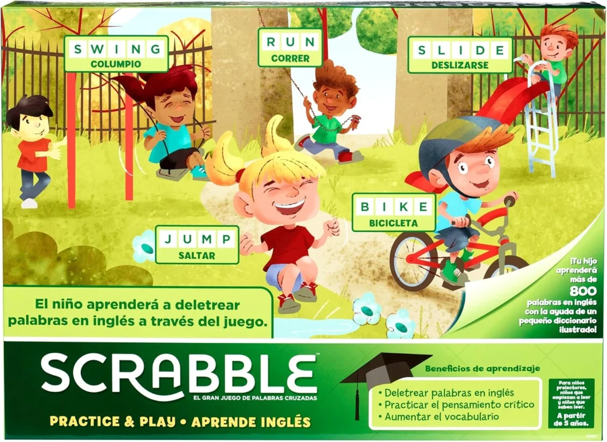 Scrabble Aprende Inglés – Mattel
