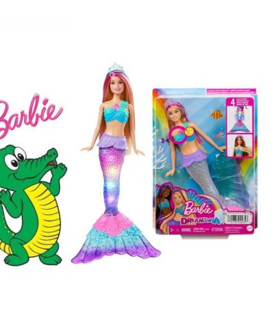 Barbie Sirena Luces Mágicas