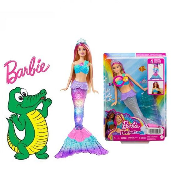 Barbie Sirena Luces Mágicas