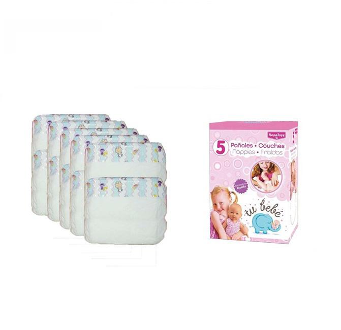 Pañales C/Caja 5 Unidades