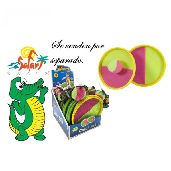 Juego Scatch C/Velcro Pelota Blanda