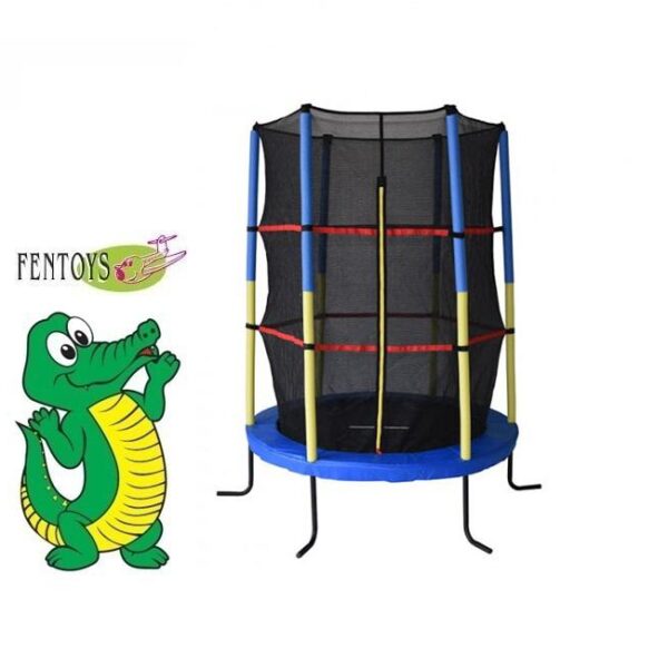 TRAMPOLÍN INFANTIL C/RED 140 CM
