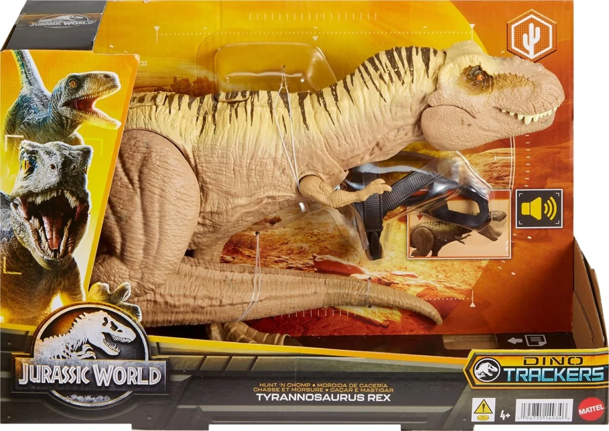 Tyrannosaurus Rex Caza y Devora - Jurassic World - Mattel