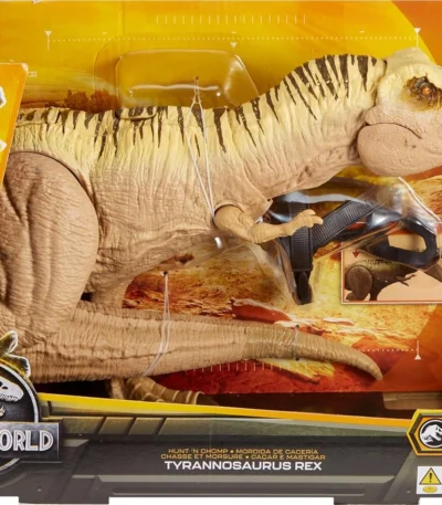 Tyrannosaurus Rex Caza y Devora - Jurassic World - Mattel