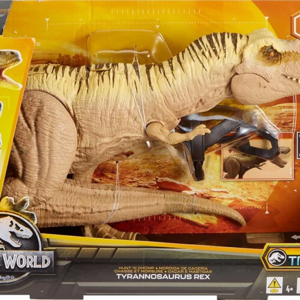Tyrannosaurus Rex Caza y Devora - Jurassic World - Mattel