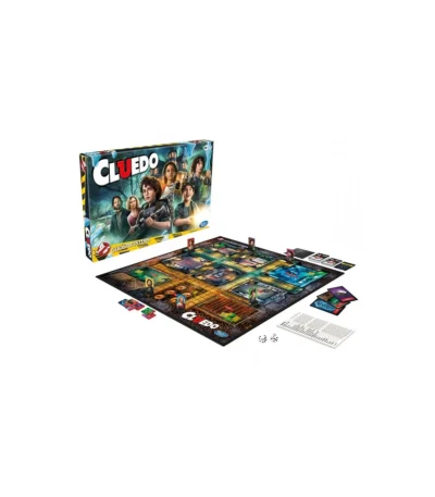 👻🔍 Cluedo Cazafantasmas – Hasbro Juego de Mesa Misterio y Aventuras Paranormales. Investiga fenómenos extraños y descubre al fantasma líder.