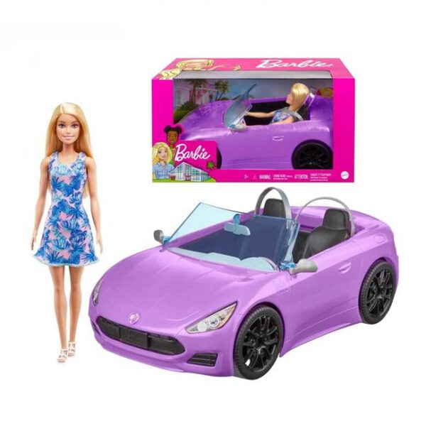 Barbie y su Descapotable