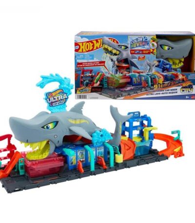 Hot Wheels - Túnel de Lavado C/Tiburón