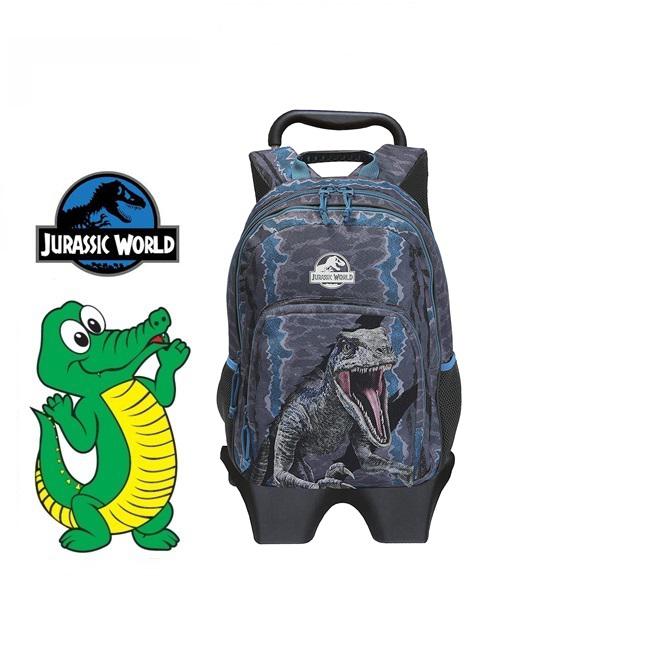 MOCHILA ADAPTABLE - JURASSIC WORLD 43CM
