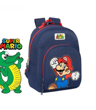 MOCHILA ADAPTABLE - SUPER MARIO WORLD · 42CM