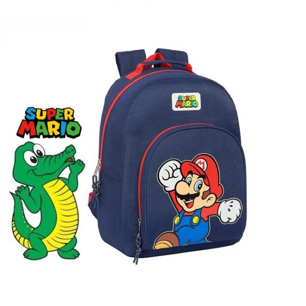 MOCHILA ADAPTABLE - SUPER MARIO WORLD · 42CM
