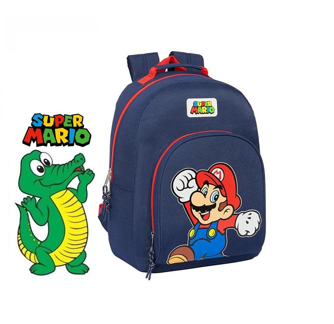 MOCHILA ADAPTABLE - SUPER MARIO WORLD · 42CM