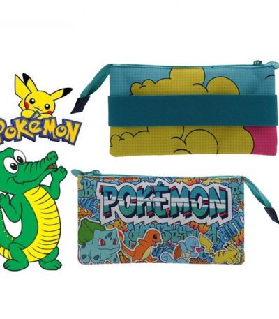 Portatodo Triple Adaptable a Trolley Pokemon
