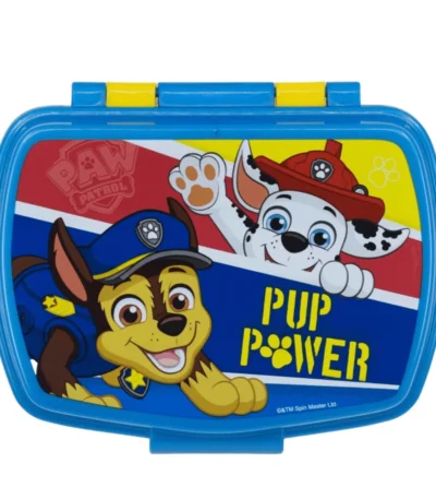🐾 Fiambrera Rectangular Patrulla Canina – Spin Master Sandwichera infantil libre de BPA | Perfecta para colegio y excursiones
