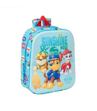 Mochila Guardería - Patrulla Canina 3D 27cm