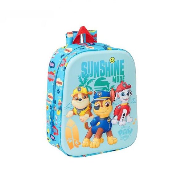 Mochila Guardería - Patrulla Canina 3D 27cm