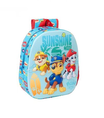 Mochila Infantil - Patrulla Canina 3D 32 cm