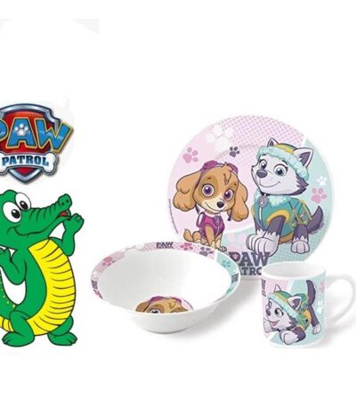 Patrulla Canina - Set vajilla Cerámica