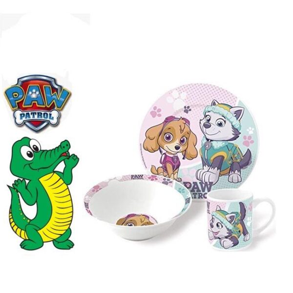 Patrulla Canina - Set vajilla Cerámica 